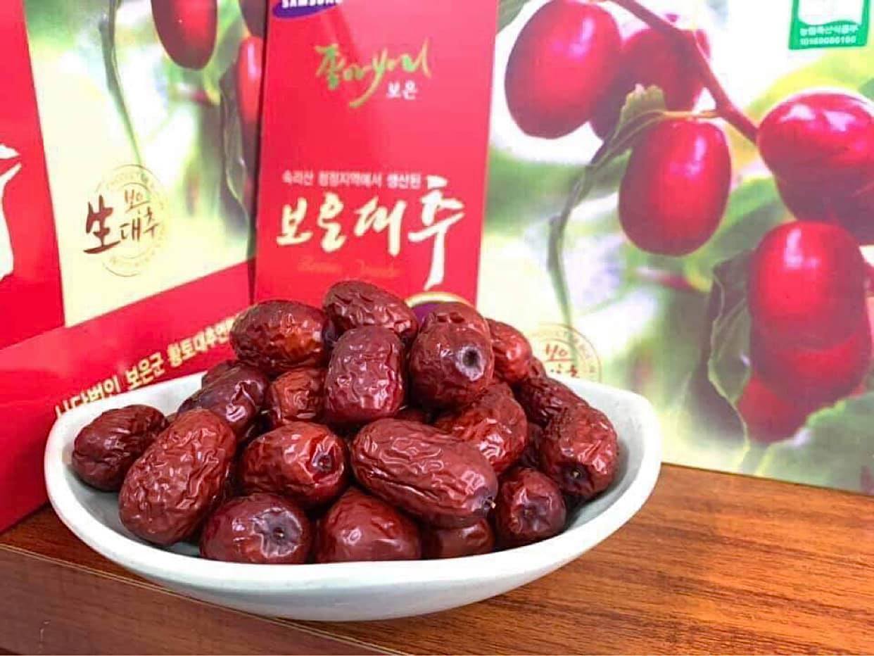 Táo đỏ sấy khô Hàn Quốc - Quả sấy khô tốt cho sức khỏe